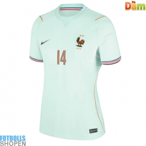 Billiga Frankrike Adrien Rabiot #14 Bortatröja Dam VM 2026 Kortärmad